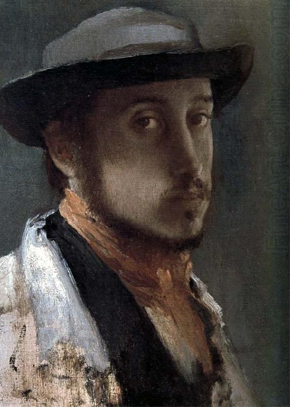 Self-Portrait, Edgar Degas